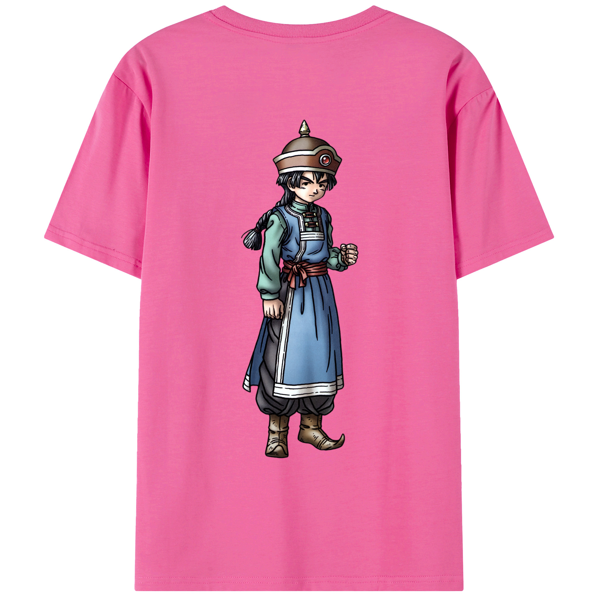 （画像用） ドラゴンクエスト Doragon Kuesuto Dragon Quest レディース半袖Tシャツ(バックプリント)